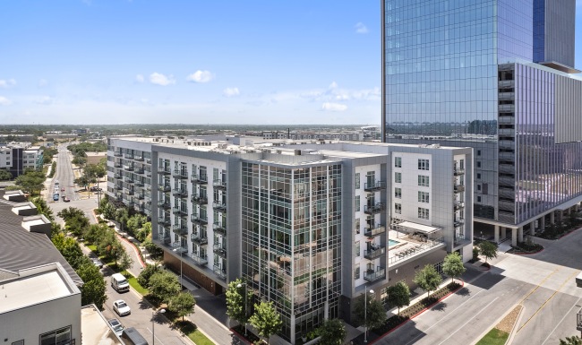 Exterior of Building with surrounding neighborhood