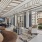 Residential Clubhouse with Lounge Seating and large floor to ceiling windows